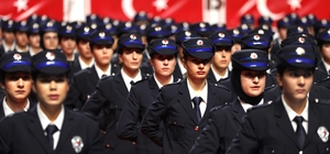 Aksaray'da 750 kadın polis adayı mezun oldu