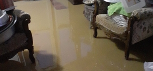 Düzce'de sağanak; dereler taştı, evleri su bastı