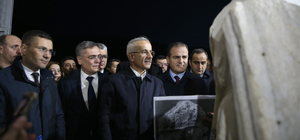 Ulaştırma ve Altyapı Bakanı Uraloğlu, Muğla'da Stratonikeia Antik Kenti'ni...