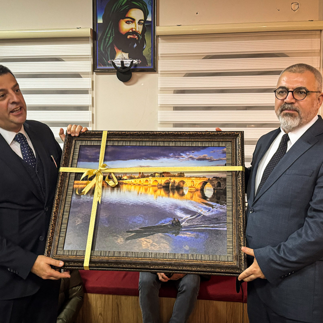 Alevi-Bektaşi Kültür ve Cemevi Başkanı Özdemir, Edirne'de cemevi ziyaretind...
