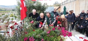 Şehit Emniyet Müdürü Altuğ Verdi, Mersin'deki kabri başında anıldı