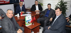 HAYKOOP'tan Ferizli Esnaf ve Sanatkarlar Odası Başkanı Tan'a ziyaret