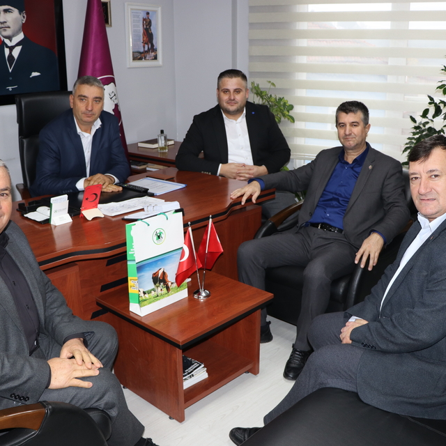 HAYKOOP'tan Ferizli Esnaf ve Sanatkarlar Odası Başkanı Tan'a ziyaret