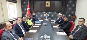 Akıncılar'da trafik komisyonu toplantısı yapıldı