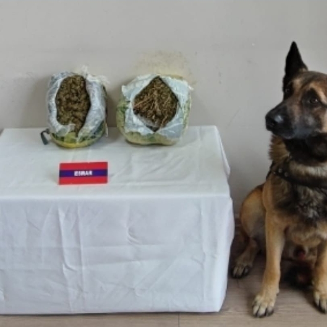 Bolu'da uyuşturucu ile yakalanan yolcu tutuklandı