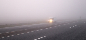 Tekirdağ'da sis görüş mesafesini 30 metreye kadar düşürdü