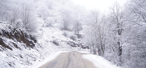 Tokat'ın yüksek kesimleri karla kaplandı