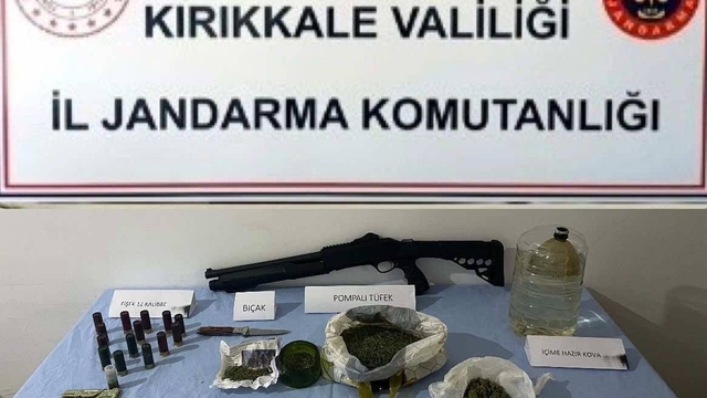 Kırıkkale'de şüphe üzerine durdurulan tırda uyuşturucu madde ele geçirildi
