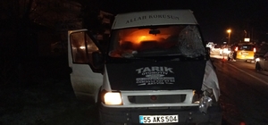 Samsun'da minibüsün çarptığı kişi öldü