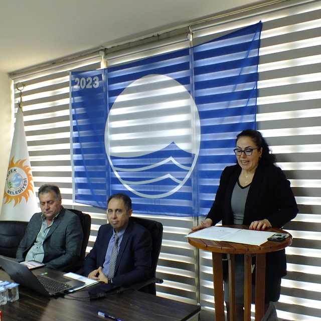 Erdek'te "mavi bayrak" toplantısı yapıldı