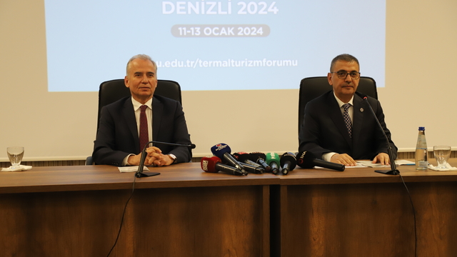 Denizli'de Uluslararası Termal Sağlık Turizmi Forumu düzenlenecek