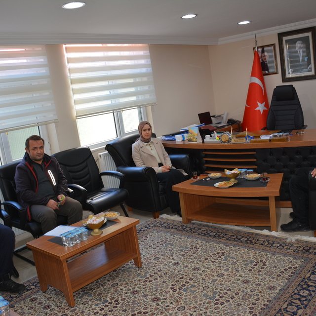 Başçiftlik'te Kaymakam Uçar'dan Zabıta Amirliğine ziyaret