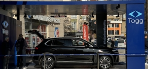 Türkiye'nin yerli otomobili Togg Çankırı'da sergileniyor