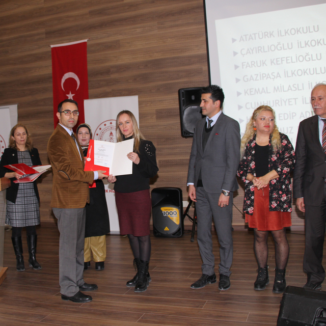 Beypazarı'nda Okulum Temiz Belgesi ödül töreni düzenlendi