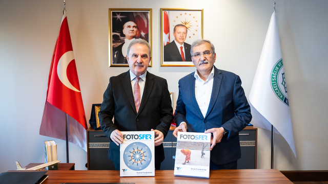 KOSTÜ'den Beykoz Belediye Başkanı Aydın'a "fahri doktora" ünvanı