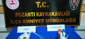 Adana'da araçlarında uyuşturucu bulunan 2 kişi tutuklandı