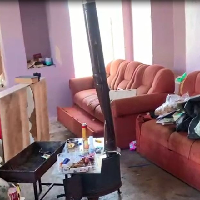 Mardin´de çöp evden 4 tabanca ve uyuşturucu çıktı: 4 gözaltı