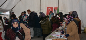 Başçiftlik'te Filistin İçin Hayır Çarşısı kuruldu