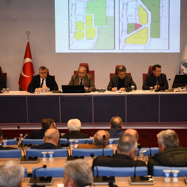 Kayseri Büyükşehir Belediyesi, aralık ayı meclis toplantısını gerçekleştird...