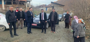 Almus Kaymakamı Çömen, köy ziyaretlerini sürdürüyor
