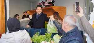 Pınarhisar'da tarım marketi açıldı