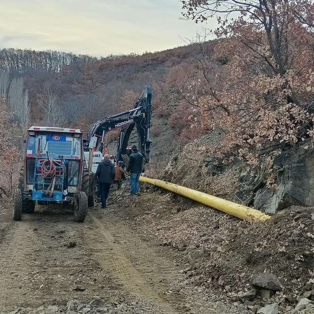 Almus'a doğal gazın boru hattıyla götürülme çalışmaları şubat ayına kadar b...