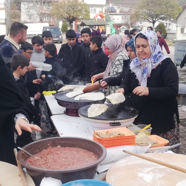 Hanönü'de Filistin için kermes düzenlendi