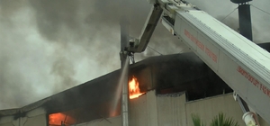 Bursa'da tekstil fabrikasında yangın (3)