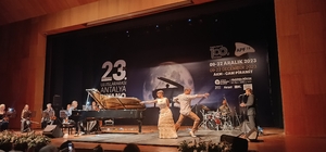 İspanyol piyanist Dorantes, Uluslararası Antalya Piyano Festivali'nde sahne...
