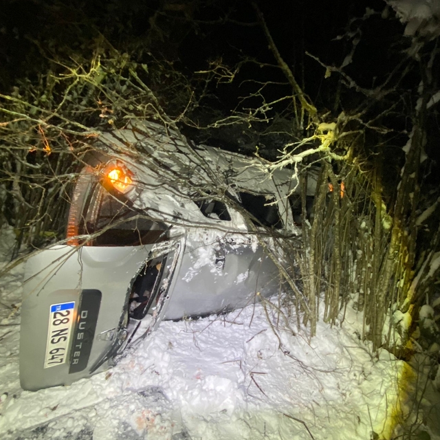 Giresun'daki trafik kazasında 1 kişi yaşamını yitirdi