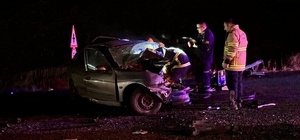 Nevşehir'de çarpışan iki otomobilin sürücüleri öldü