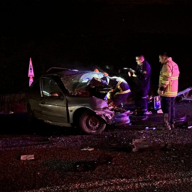 Nevşehir'de çarpışan iki otomobilin sürücüleri öldü