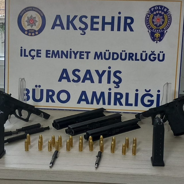 Konya'da silah kaçakçılığı yapan bir kişi tutuklandı