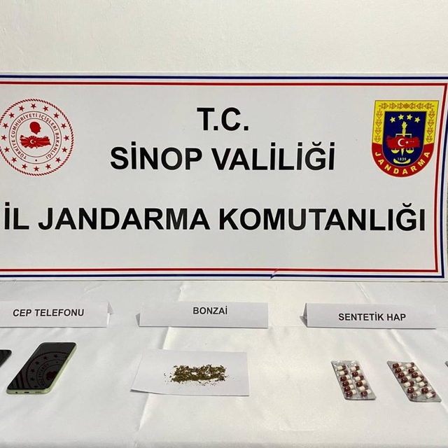 Sinop'ta uyuşturucu operasyonunda 2 kişi yakalandı