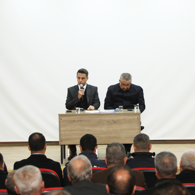 Darende'de yıl sonu değerlendirme toplantısı yapıldı