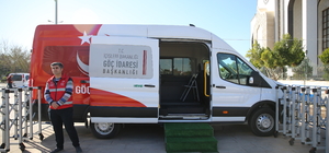 Düzensiz göçmelerin tespitini yapan Mobil Göç Noktası aracı Hatay'da hizmete başladı