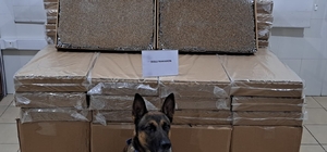 Adana'da yolcu otobüsünde 300 bin dolu makaron ele geçirildi