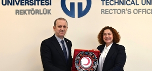 KTÜ Rektörü Prof. Dr. Çuvalcı'ya ziyaret