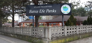 Eflani'deki Şehit Barış Efe Parkı'nda düğün salonu hizmeti de verilecek