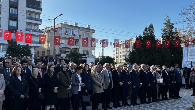 Hatay'da Milli Mücadele'de ilk kurşunun atılışının 105. yıl dönümü kutlandı