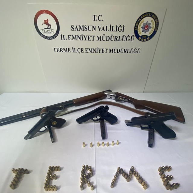 Terme ilçesinde "şok" uygulamada aranan bir kişi yakalandı