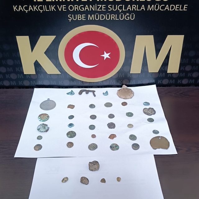 Aydın'daki tarihi eser kaçakçılığı operasyonunda 1 kişi yakalandı