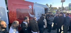 Mersin'de konuşlu Mobil Göç Noktası araçları düzensiz göçmeleri tespit ediyor