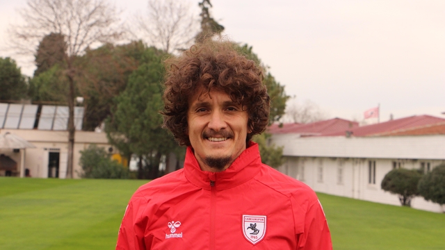 Samsunsporlu Osman Çelik: Üst sıralara doğru tırmanışımız son sürat devam edecek