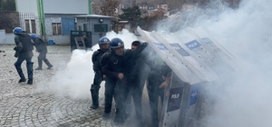 Malatya'da çevik kuvvet polisi tatbikat yaptı