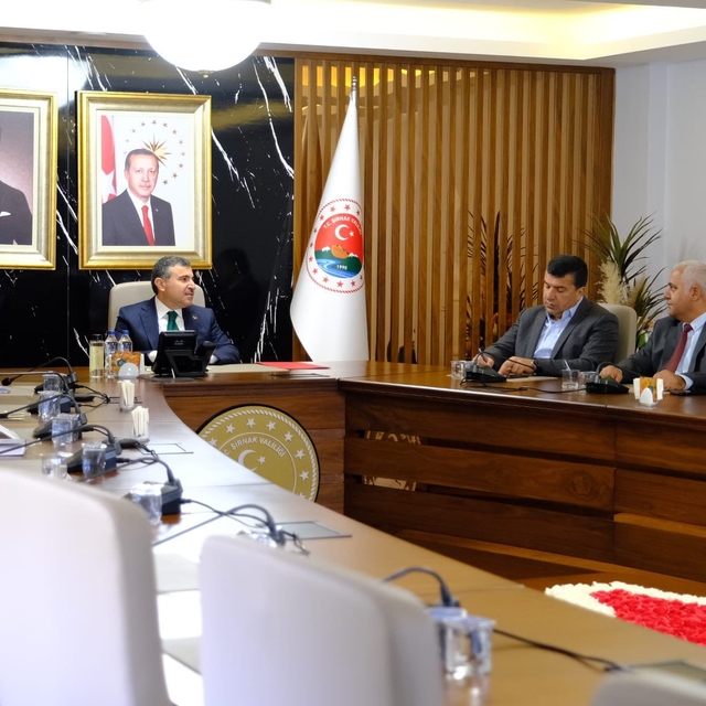 İdil'de seracılığın gelişmesi için toplantı yapıldı