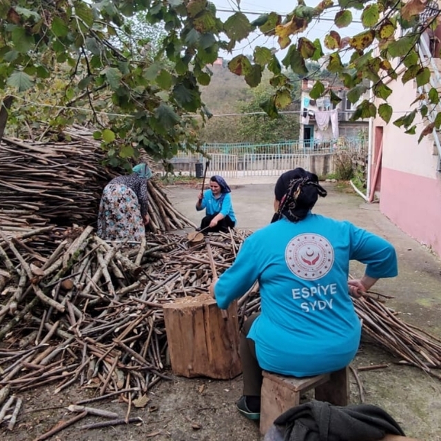 Espiye'de 120 kişiye evde bakım hizmeti sunuluyor