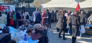 Samsun'un Alaçam ilçesinde Filistin'e yardım için kermes düzenlendi