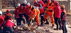 Niğde'de deprem tatbikatı yapıldı