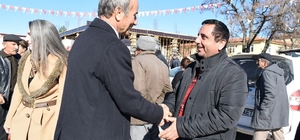 Arguvan Belediye Başkanı Kızıldaş esnaf ve vatandaşlarla buluştu